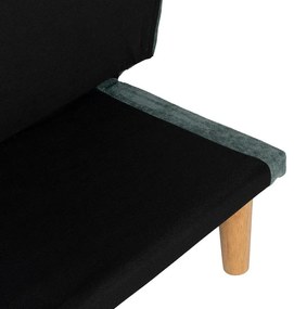 Тюркоазен шенилов разтегателен диван 178 cm – Ixia