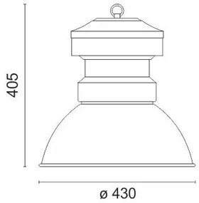 Звънец LED SMD 582-Диаметър: 46,5 височина: 44