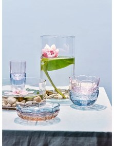 Светлорозови стъклени чаши в комплект от 2 броя ø 13 см Lily - Holmegaard