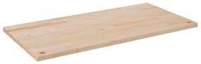 824470 vidaXL Плот за бюро, 110x60x2,5 см, борово дърво масив