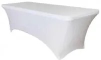 Horecano - Еластан за кетъринг маса 180x76xH73,5см БЯЛ (HQT-Z180-W)