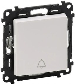 Legrand Бутон NO/NC със символ звънец цвят бял Valena Life  - 752115