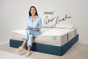 Матрак isleep, OLYMPIA, 90x190x28, Среден, Високоеластична пяна