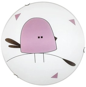 Rabalux 71278 - Детско таванно осветително тяло FOWLY 2xE27/60W/230V