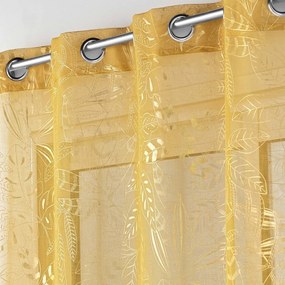 Жълта завеса 140x280 cm Belflor – douceur d'intérieur