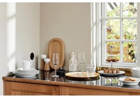 Мелничка за подправки, изработена от дъбово дърво с детайл от бял порцелан Hammershoi, височина 17,5 cm Hammershøi - Kähler Design