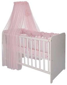 LORELLI Classic Балдахин от тюл 480/160 см. COLOR POM POM РОЗОВ
