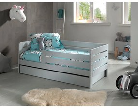 Сиво чекмедже за под легло Junior, 70 x 140 cm Peuter - Vipack