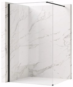 Параван за душ Rea Flexi Transparent / Black 70