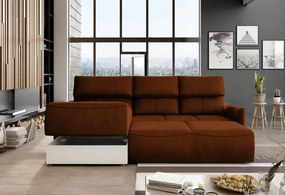 Ъглов диван Merlyn-Left-Orange