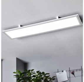 Eglo 32734 - LED RGBW димируем повърхностно монтиран панел SALOBRENA-C 34W/230V бял + дистанционно управление