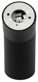 Модерен повърхностно монтиран прожектор черен GU10 50mm - Falo