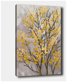 Стенопис върху платно Есенно злато, 40 x 60 cm - Tablo Center