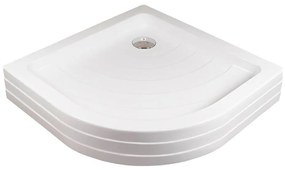 Ravak A207001120 - Четвъртокръгло корито за душ RONDA 90x90 см бяло