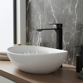 Смесител за мивка REA Urban Black High