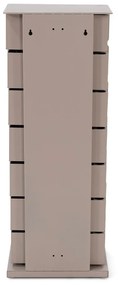 Сиво-бежов метален скрин с чекмеджета 37x98,5 cm Joey - Spinder Design