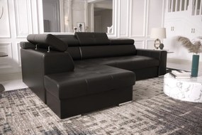 Ъглов диван April Eco LTHR-Mauro-Ляв