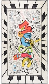 Детски килим подходящ за пране 120x180 cm Musical – Vitaus