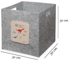 Органайзер за детски играчки от плат - Mioli Decor