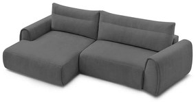 Сив ъглов диван Aden – Bobochic Paris