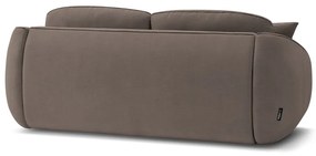 Кафяв разтегателен диван 235 cm Cezanne – Bobochic Paris