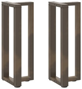 Sonata H Конзолна маса крака T-образна 2 бр. естествена 38x25x(72-73) см