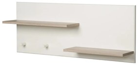 Бяла детска закачалка от декор от бряст Felicia – Roba