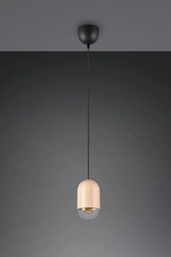 Бежово висящо осветително тяло ø 11 cm Nara – Reality