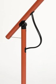 Червена метална настолна лампа (височина 45,5 cm) Aero – White Label