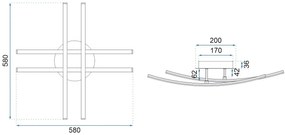 Плафон APP398-C