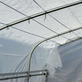 Професионална модулна оранжерия Tunnel Pro System 3 - 30 кв.м. с две врати и проветрение (10x3x2m)