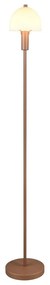 Подова лампа бронзова със стъклен абажур (височина 120 cm) Glenn – Trio