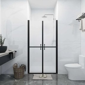 150843 vidaXL Врата за душ, матирано ESG стъкло, (93-96)x190 см