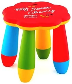 Детско столче цвете - Червено