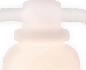 Акумулаторна настолна лампа 30 см IP44 бяла - Storm Small