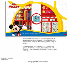 Disney - MICKEY рисувателен комплект 52 ел.