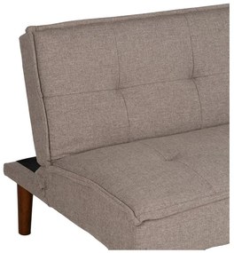 Сиво-бежов шенилов разтегателен диван 181 cm – Ixia