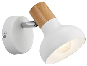 Бяла стенна лампа ø 10 cm Latika - Trio