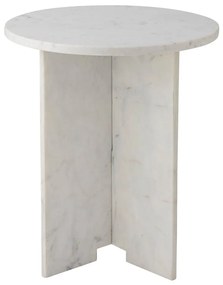 Мраморна кръгла странична масичка ø 46 cm Jasmia – Bloomingville
