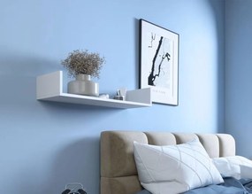 Рафтове Zento - Бял - Дължина: 80 см