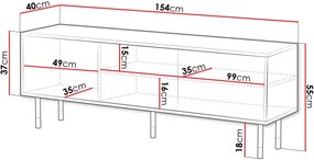 TV шкаф Mountain 3D