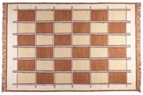 Теракотен памучен килим 200x300 cm Gambit – Dutchbone