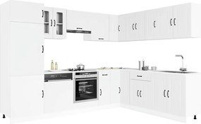 3314971 vidaXL Комплект кухненски шкафове от 14 части Kalmar, инженерно дърво