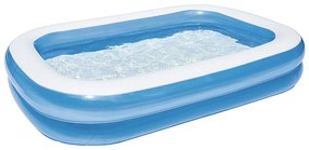 Bestway - Фамилен басейн бяла ивица 201 x 150 x 51см