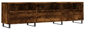 831305 vidaXL ТB шкаф, опушен дъб, 150x30x44,5 см, инженерно дърво