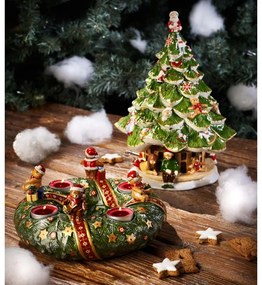 CHRISTMAS TOYS MEMORY КОЛЕДНА МУЗИКАЛНА КУТИЯ ЕЛХА 30 СМ