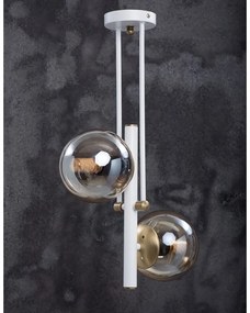 Висяща лампа със стъклен абажур ø 15 cm Libra - Squid Lighting