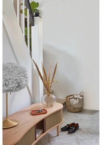 Телевизионна масичка в кафяво и бежово от дъб 140x40 cm Audacious - UMAGE