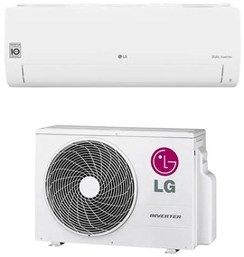Инверторен климатик LG Standard Win S12EW NSJ + S12EW UA3, 12000 BTU, 21 м2, А++, Wi-Fi, R-32, Антиалергенен филтър, Бял