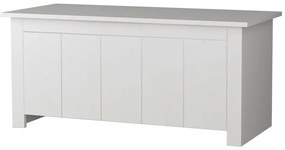 Бяла ракла от масивен бор 100x45 cm Bertram – Støraa